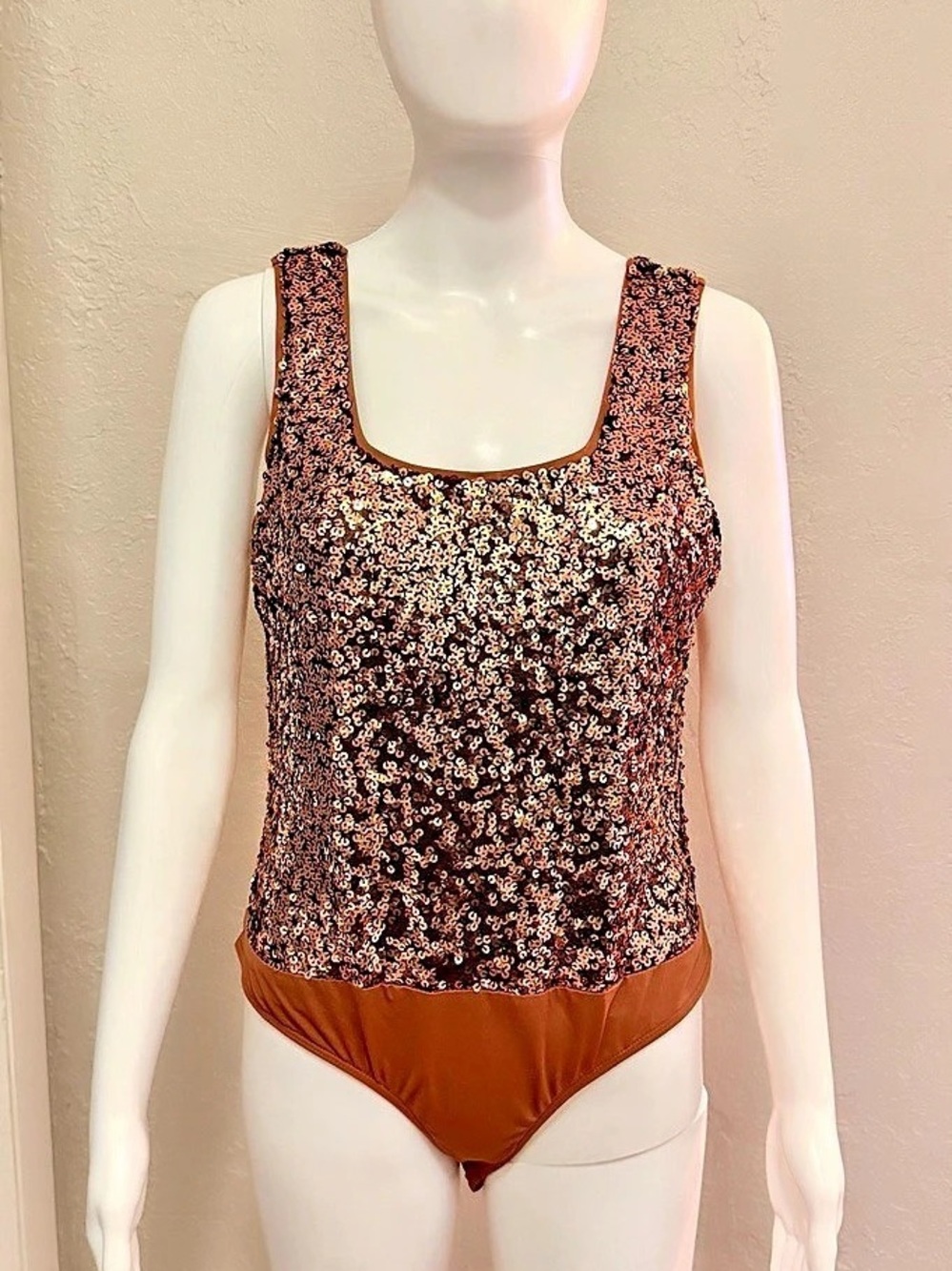 Sequin One-Piece Bodysuit